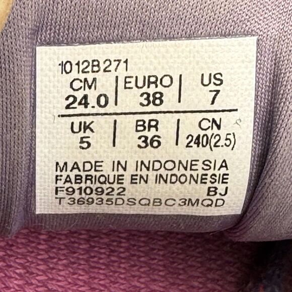 Asics Gel-Nimbus 25 Running Shoes Womens Size 7 Purple Road Sneakers 1012B271 - Picture 9 of 9